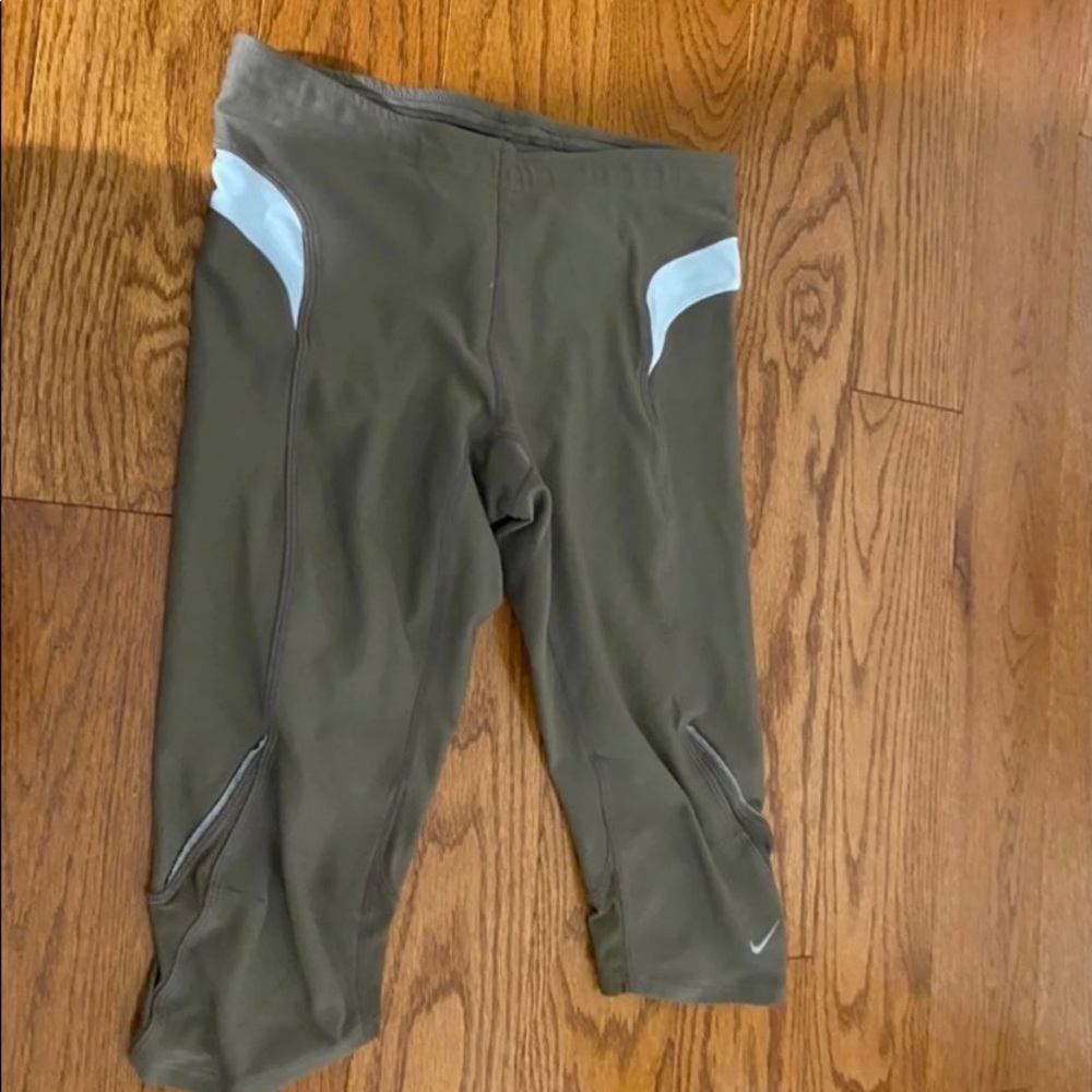 olive green bike shorts